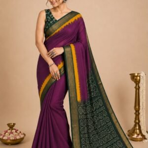 tussar silk saree