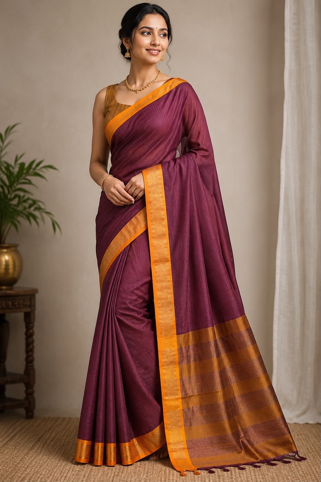 Cotton sarees