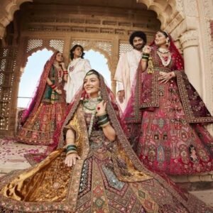 Luxury Bridal Lehenga Set