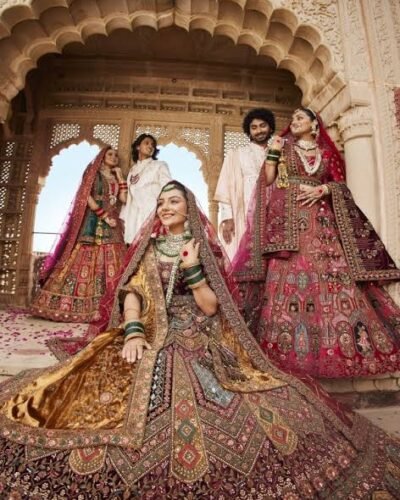Luxury Bridal Lehenga Set